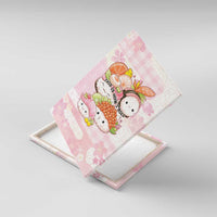 Japanese Kawaii Sushi Canvas Wall Art Pink Wagara Palaka This Is How I Roll
