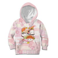 Personalized Japanese Kawaii Sushi Kid Hoodie Pink Wagara Palaka This Is How I Roll