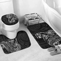 Black Guam Latte Stone Tribal Tattoo Bathroom Set Hafa Adai Six 7 One - Polynesian Pride