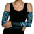 Blue Guam Latte Stone Tribal Tattoo Arm Sleeves Hafa Adai Six 7 One - Polynesian Pride
