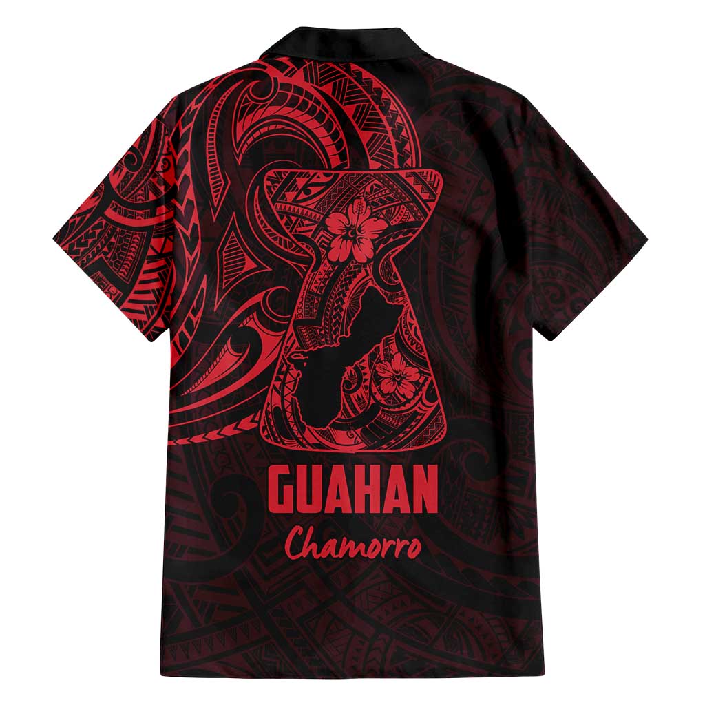 Oxblood Guam Latte Stone Tribal Tattoo Family Matching Long Sleeve Bodycon Dress and Hawaiian Shirt Hafa Adai Six 7 One LT9 - Polynesian Pride
