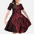 Oxblood Guam Latte Stone Tribal Tattoo Family Matching Mermaid Dress and Hawaiian Shirt Hafa Adai Six 7 One