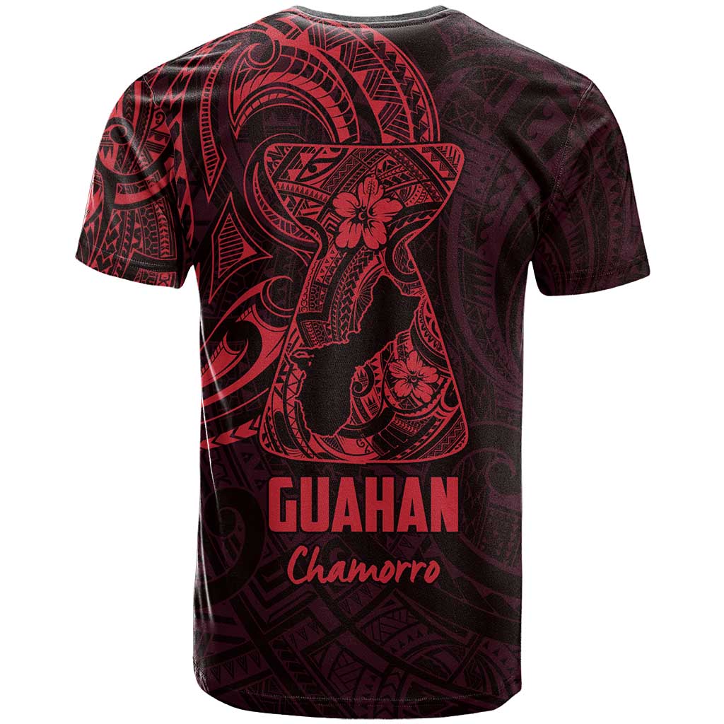 Oxblood Guam Latte Stone Tribal Tattoo T Shirt Hafa Adai Six 7 One