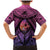 Guam Chamorro Artsy Family Matching Mermaid Dress and Hawaiian Shirt Guahan Sunset Beach