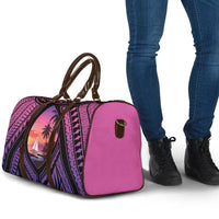 Guam Chamorro Artsy Travel Bag Guahan Sunset Beach - Polynesian Pride