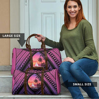 Guam Chamorro Artsy Travel Bag Guahan Sunset Beach - Polynesian Pride