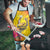 Papua New Guinea Cultural Tropical Flowers Apron - Polynesian Pride