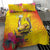 Papua New Guinea Cultural Tropical Flowers Bedding Set
