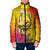 Papua New Guinea Cultural Tropical Flowers Padded Jacket - Polynesian Pride