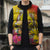 Papua New Guinea Cultural Tropical Flowers Sleeveless Puffer Jacket - Polynesian Pride