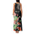 Personalized Japanese Koi Fish Family Matching Tank Maxi Dress and Hawaiian Shirt with Polynesian Pattern
