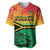 Hapi 45th Indipendens Dei Vanuatu Baseball Jersey Yumi 1980 with Vanuatuan Beach Landscape