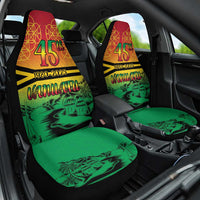 Hapi 45th Indipendens Dei Vanuatu Car Seat Cover Yumi 1980 with Vanuatuan Beach Landscape