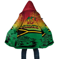 Hapi 45th Indipendens Dei Vanuatu Cloak Yumi 1980 with Vanuatuan Beach Landscape - Polynesian Pride