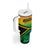 Hapi 45th Indipendens Dei Vanuatu Tumbler With Handle Yumi 1980 with Vanuatuan Beach Landscape