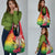 Vanuatu 45th Anniversary Grocery Bag Polynesian with Sand Drawing Pattern