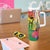 Vanuatu 45th Anniversary Tumbler With Handle Polynesian with Sand Drawing Pattern
