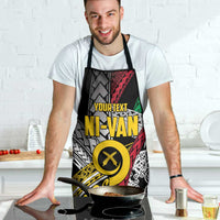 Vanuatu Proud to be Ni-van Personalised Apron with Mutis En Atan Patterns - Polynesian Pride