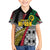 Vanuatu Proud to be Ni-van Personalised Family Matching Off Shoulder Short Dress and Hawaiian Shirt with Mutis En Atan Patterns
