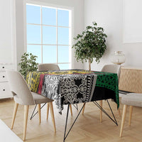 Vanuatu Proud to be Ni-van Personalised Tablecloth with Mutis En Atan Patterns