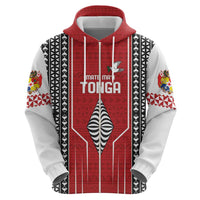 Custom Tonga Rugby Hoodie Mate Maa Kupesi Style