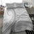American Samoa White Sunday Bedding Set Polynesian Lotu Tamaiti - Polynesian Pride