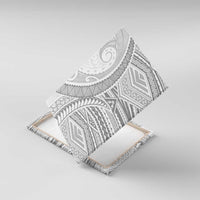 American Samoa White Sunday Canvas Wall Art Polynesian Lotu Tamaiti - Polynesian Pride