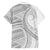 American Samoa White Sunday Family Matching Tank Maxi Dress and Hawaiian Shirt Polynesian Lotu Tamaiti - Polynesian Pride