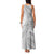 American Samoa White Sunday Family Matching Tank Maxi Dress and Hawaiian Shirt Polynesian Lotu Tamaiti - Polynesian Pride