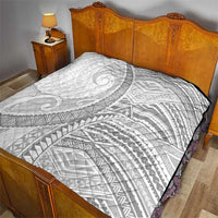 American Samoa White Sunday Quilt Polynesian Lotu Tamaiti - Polynesian Pride