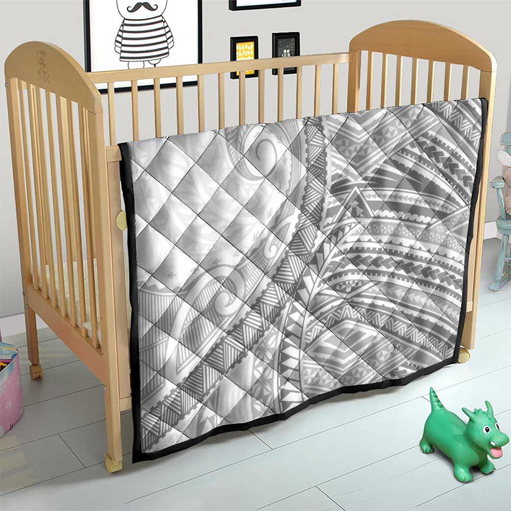 American Samoa White Sunday Quilt Polynesian Lotu Tamaiti - Polynesian Pride