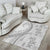 Niue White Sunday Area Rug Niuean Lotu Tamaiti Hiapo Pattern - Polynesian Pride