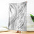 Niue White Sunday Blanket Niuean Lotu Tamaiti Hiapo Pattern - Polynesian Pride