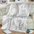 Niue White Sunday Blanket Niuean Lotu Tamaiti Hiapo Pattern - Polynesian Pride