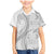 Niue White Sunday Family Matching Mermaid Dress and Hawaiian Shirt Niuean Lotu Tamaiti Hiapo Pattern - Polynesian Pride