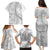 Niue White Sunday Family Matching Puletasi and Hawaiian Shirt Niuean Lotu Tamaiti Hiapo Pattern - Polynesian Pride
