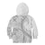 Niue White Sunday Kid Hoodie Niuean Lotu Tamaiti Hiapo Pattern - Polynesian Pride