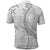 Niue White Sunday Polo Shirt Niuean Lotu Tamaiti Hiapo Pattern - Polynesian Pride