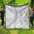 Niue White Sunday Quilt Niuean Lotu Tamaiti Hiapo Pattern - Polynesian Pride