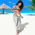 Niue White Sunday Sarong Niuean Lotu Tamaiti Hiapo Pattern - Polynesian Pride