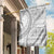 Polynesian White Sunday Garden Flag Lotu Tamaiti Melanesian Pattern - Polynesian Pride