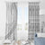 Polynesian White Sunday Window Curtain Lotu Tamaiti Melanesian Pattern - Polynesian Pride