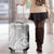 Samoa Siapo White Sunday Luggage Cover Lotu Tamaiti Polynesian White Pattern - Polynesian Pride