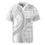 Samoa Siapo White Sunday Rugby Jersey Lotu Tamaiti Polynesian White Pattern - Polynesian Pride