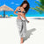 Samoa Siapo White Sunday Sarong Lotu Tamaiti Polynesian White Pattern - Polynesian Pride