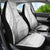 Tokelau White Sunday Car Seat Cover Lotu Tamaiti Ngatu Tokelau Feletoa Manulua - Polynesian Pride