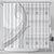 Tokelau White Sunday Shower Curtain Lotu Tamaiti Ngatu Tokelau Feletoa Manulua - Polynesian Pride