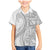 Tonga White Sunday Family Matching Mermaid Dress and Hawaiian Shirt Lotu Tamaiti Ngatu Tribal - Polynesian Pride