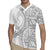 Tonga White Sunday Rugby Jersey Lotu Tamaiti Ngatu Tribal - Polynesian Pride
