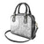 Tonga White Sunday Shoulder Handbag Lotu Tamaiti Ngatu Tribal - Polynesian Pride